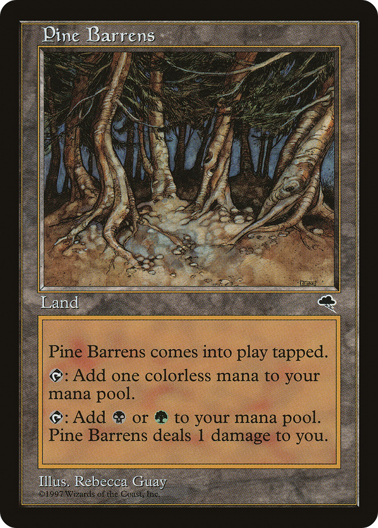 {R} Pine Barrens [Tempest][TMP 321]