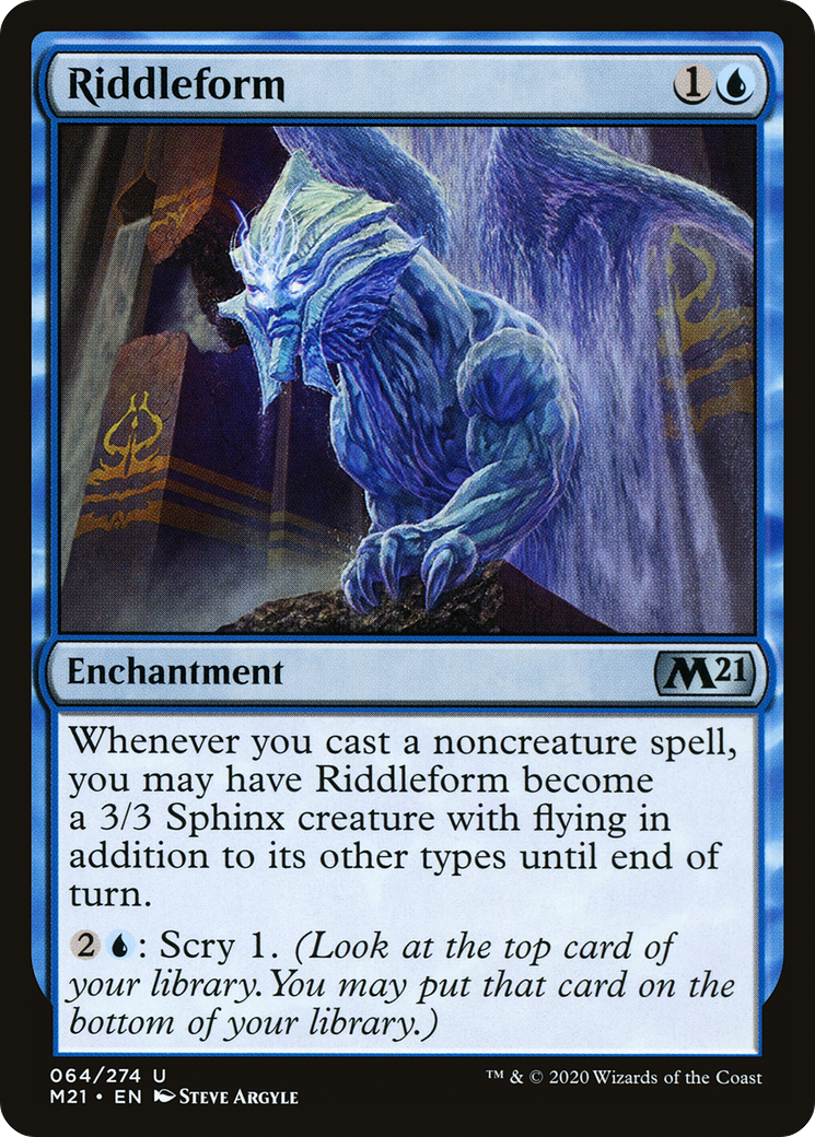 {C} Riddleform [Core Set 2021][M21 064]