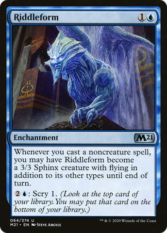 {C} Riddleform [Core Set 2021][M21 064]