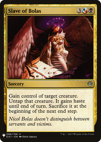 {C} Slave of Bolas [Mystery Booster][LS E01 086]