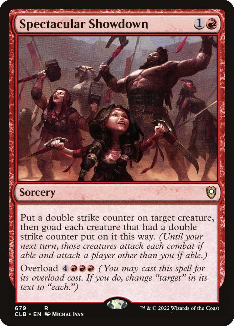 {R} Spectacular Showdown [Commander Legends: Battle for Baldur's Gate][CLB 679]