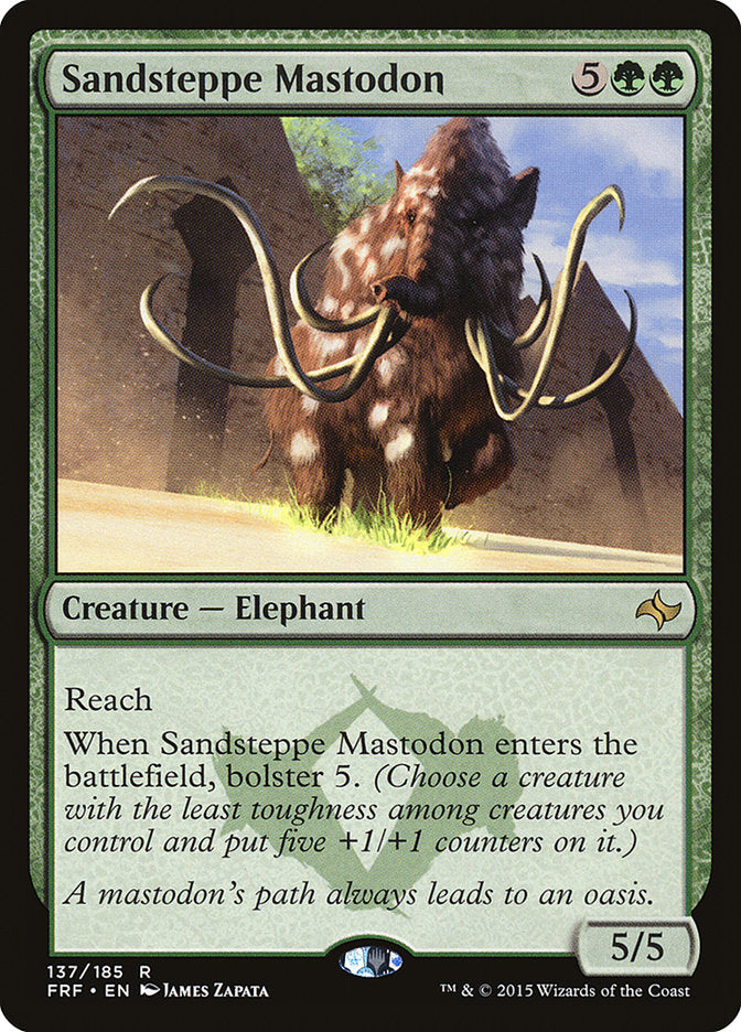 {R} Sandsteppe Mastodon [Fate Reforged][FRF 137]