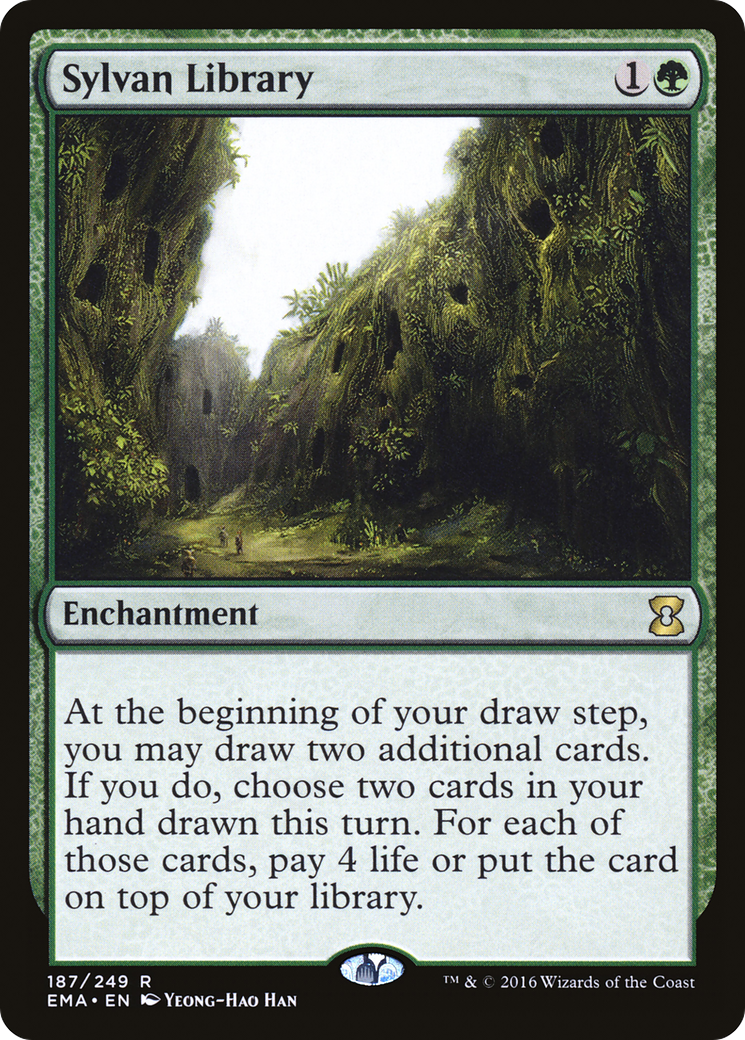 {R} Sylvan Library [Eternal Masters][EMA 187] - Misty Mountain Games