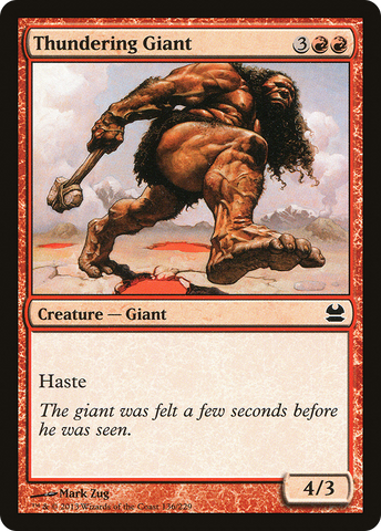 {C} Thundering Giant [Modern Masters][MMA 136]