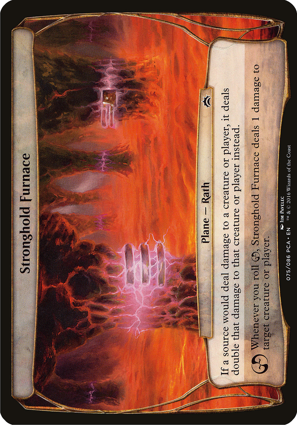 {O} Stronghold Furnace (Planes) [Planechase Anthology Planes][OVR PCA 075]