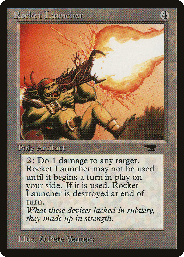{C} Rocket Launcher [Antiquities][ATQ 063]