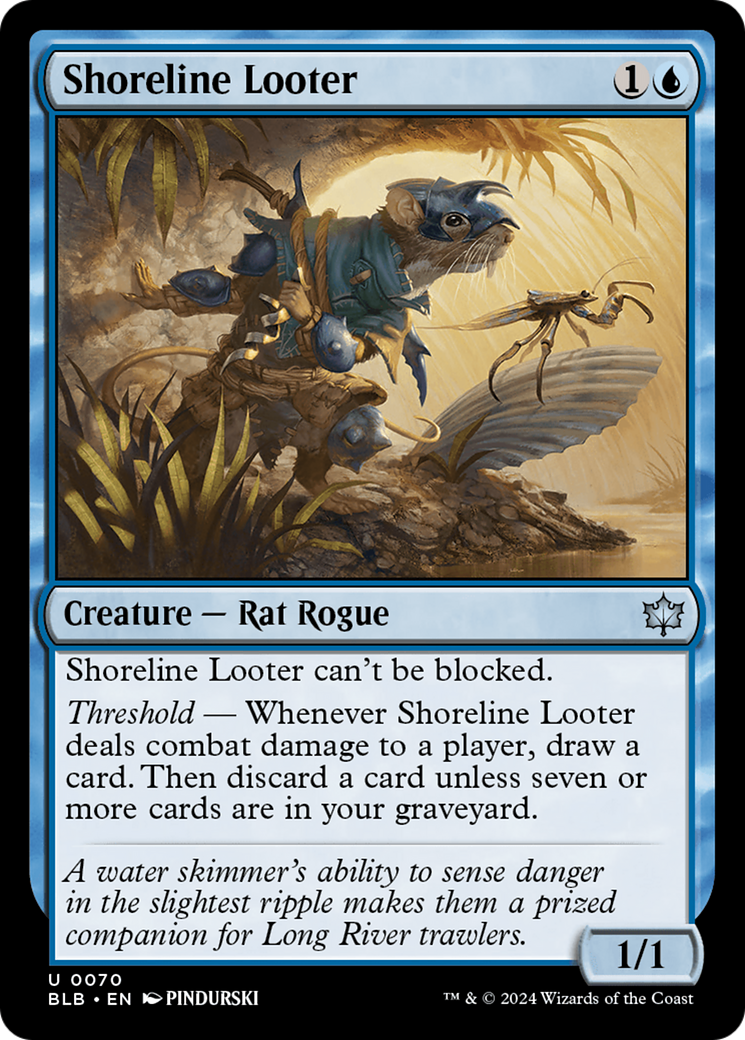 {@C} Shoreline Looter [Bloomburrow][BLB 070]