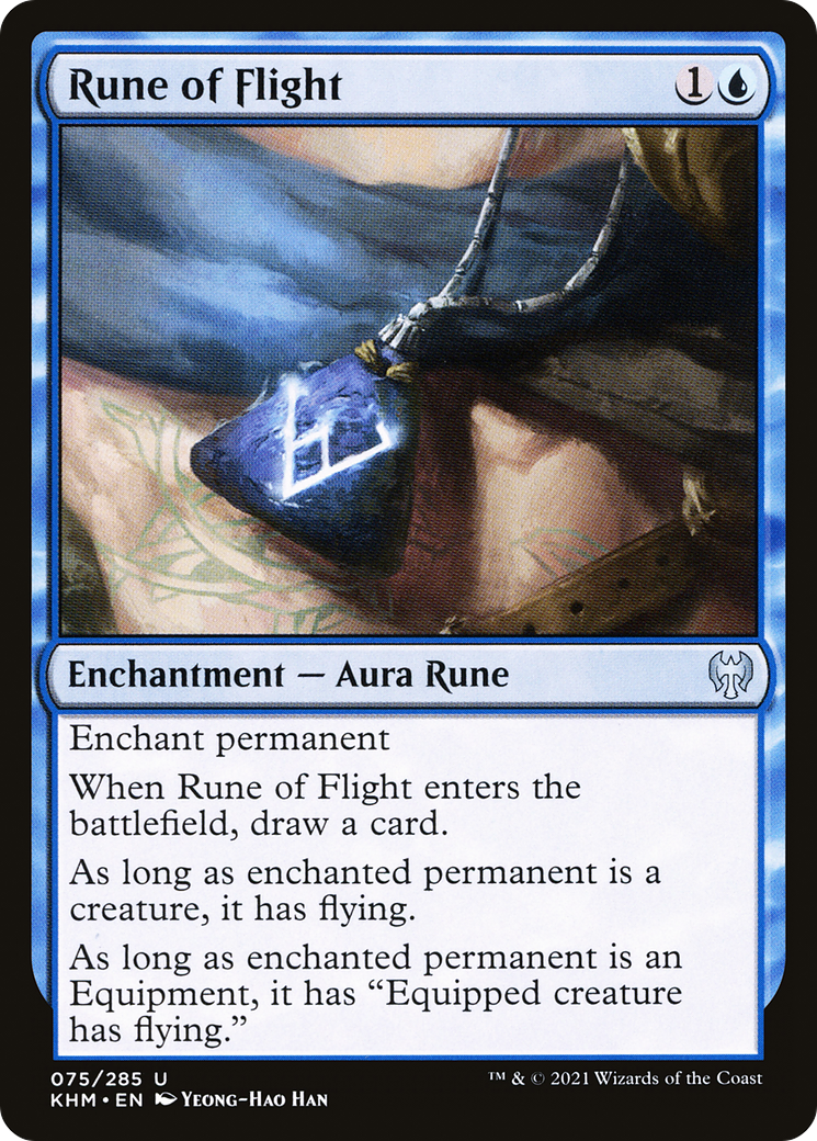{C} Rune of Flight [Kaldheim][KHM 075]