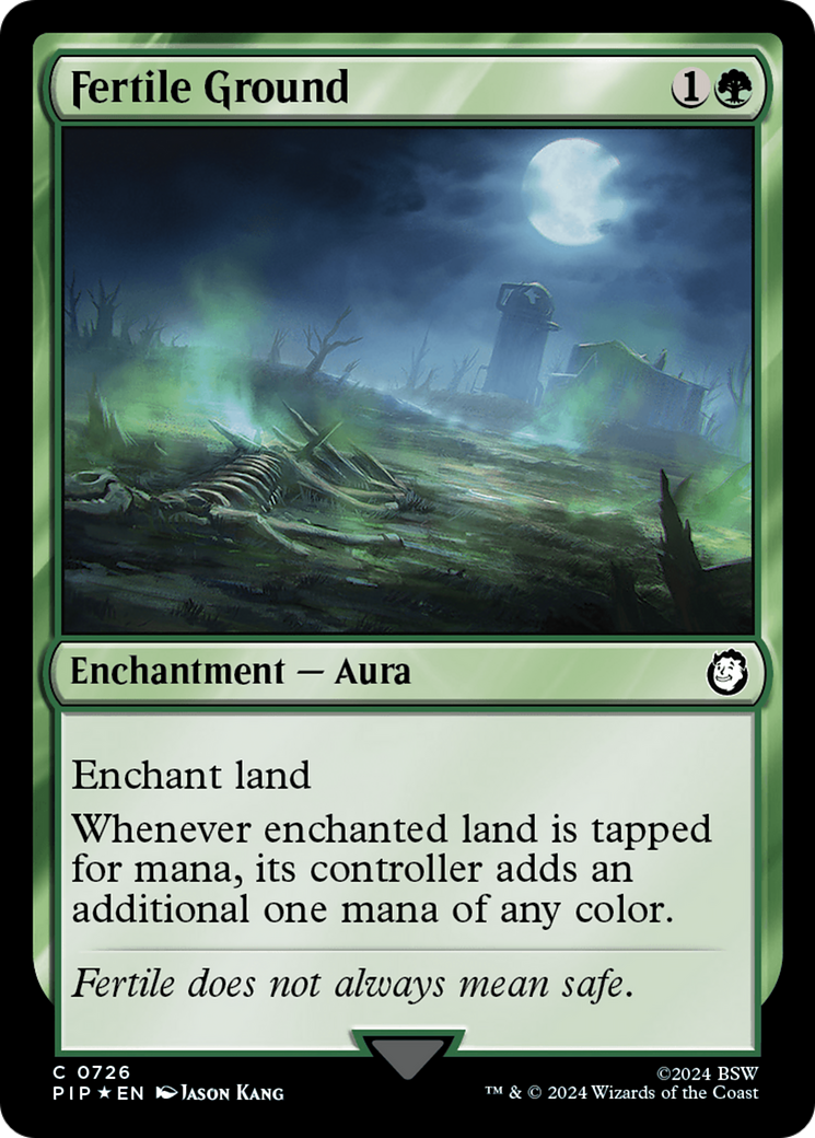 {C} Fertile Ground (Surge Foil) [Fallout][PIP 726]