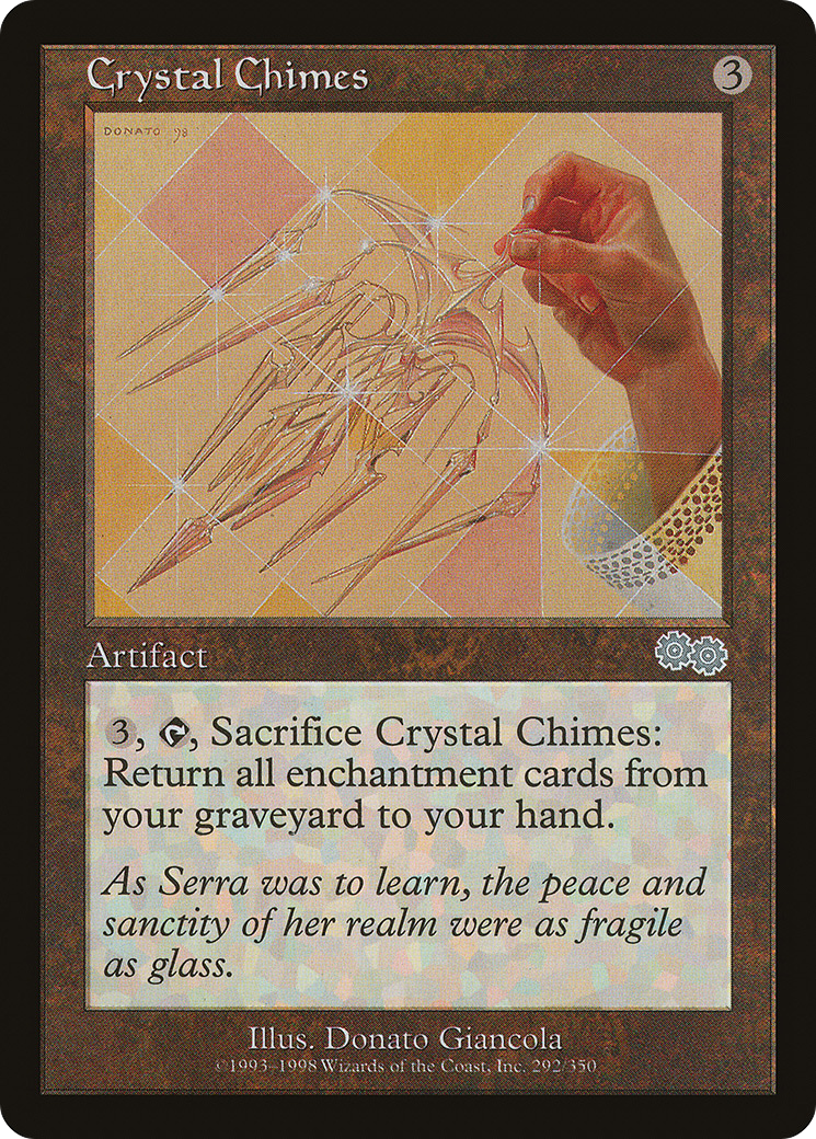 {C} Crystal Chimes [Urza's Saga][USG 292]