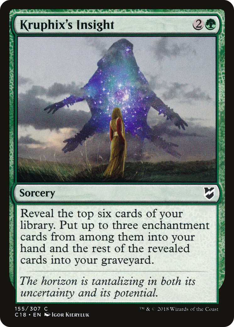 {C} Kruphix's Insight [Commander 2018][C18 155]