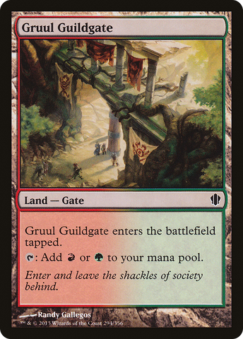 {C} Gruul Guildgate [Commander 2013][C13 294]
