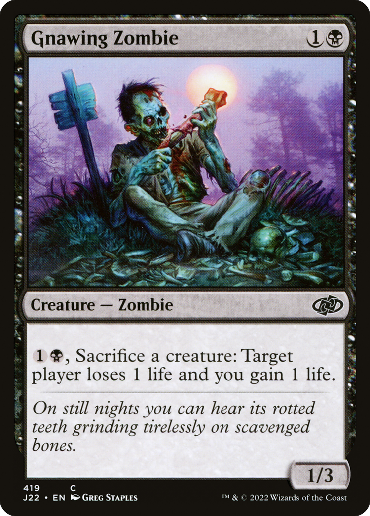 {C} Gnawing Zombie [Jumpstart 2022][J22 419]