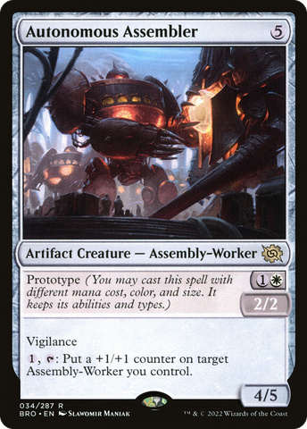 {R} Autonomous Assembler [The Brothers' War][BRO 034]
