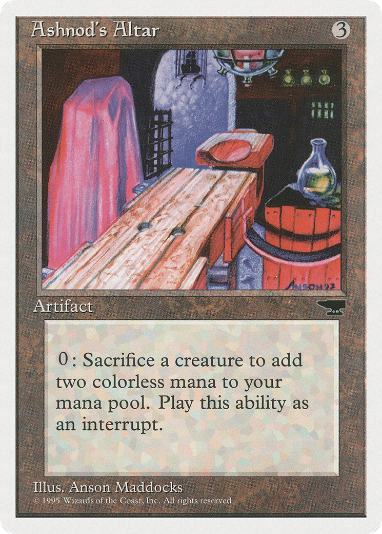 {C} Ashnod's Altar [Chronicles][CHR 092]