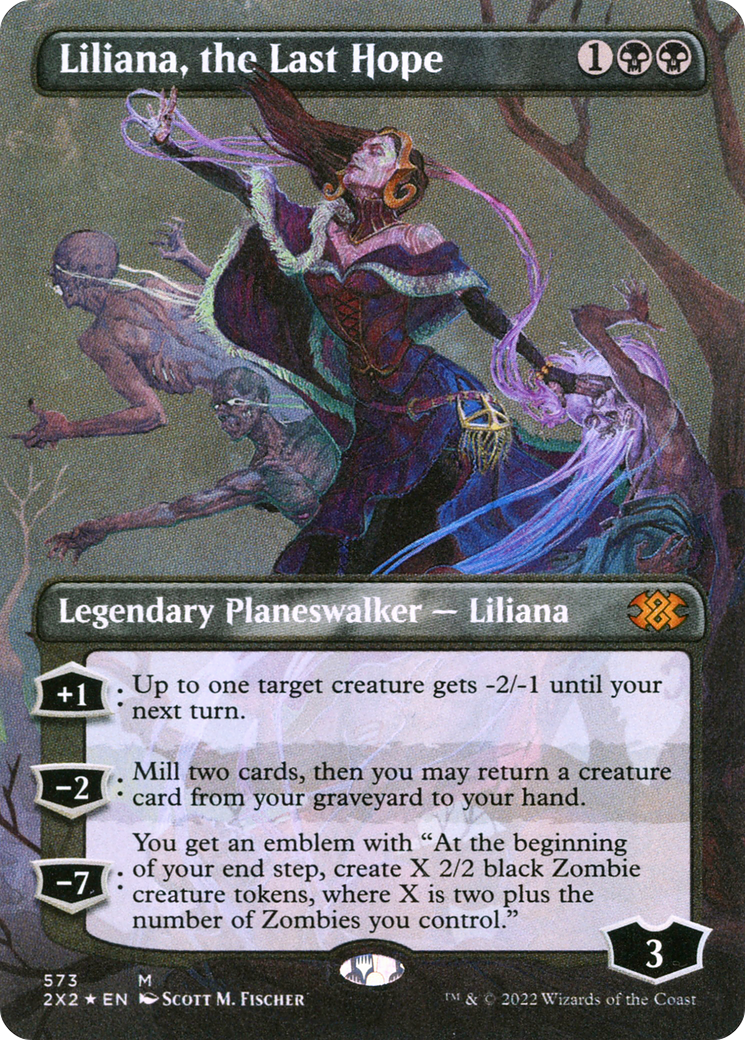 {R} Liliana, the Last Hope (Textured Foil) [Double Masters 2022][2X2 573]