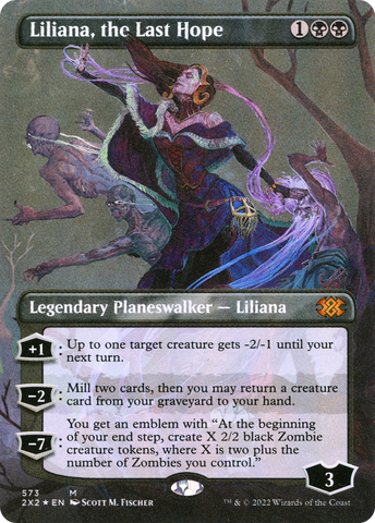 {R} Liliana, the Last Hope (Textured Foil) [Double Masters 2022][2X2 573]