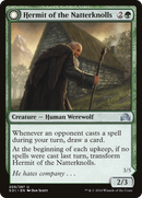 {C} Hermit of the Natterknolls // Lone Wolf of the Natterknolls [Shadows over Innistrad][SOI 209]