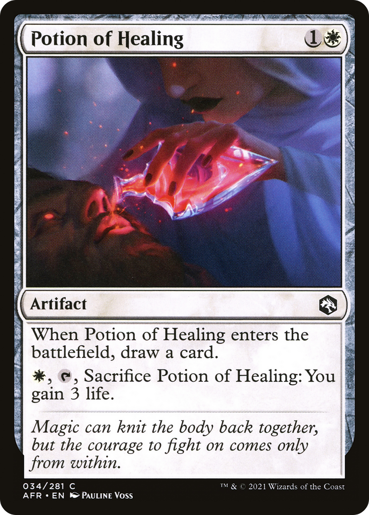 {C} Potion of Healing [Dungeons & Dragons: Adventures in the Forgotten Realms][AFR 034]