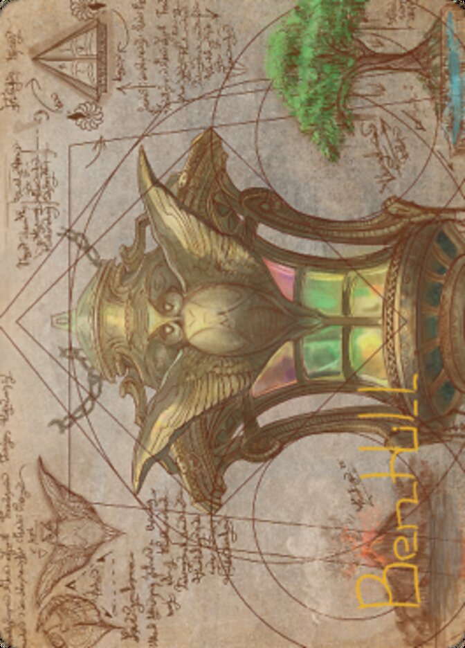 {A} Chromatic Lantern Art Card (Gold-Stamped Signature) [The Brothers' War Art Series][GS ABRO 057]