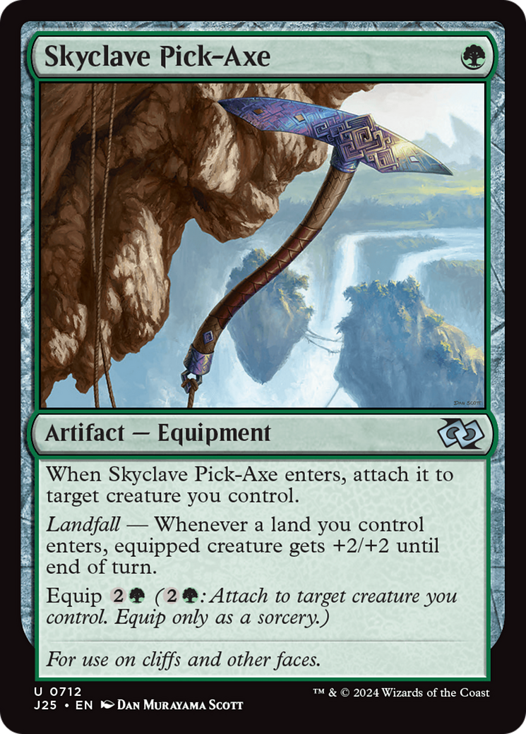 {C} Skyclave Pick-Axe [Foundations Jumpstart][J25 712]