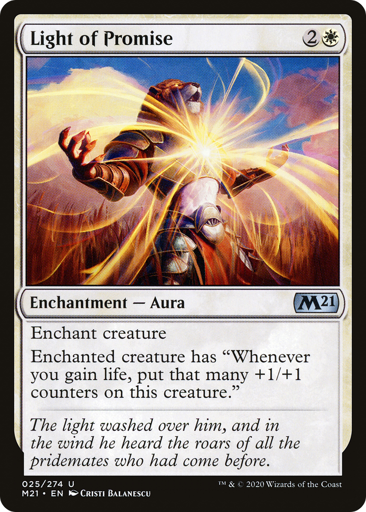 {C} Light of Promise [Core Set 2021][M21 025]