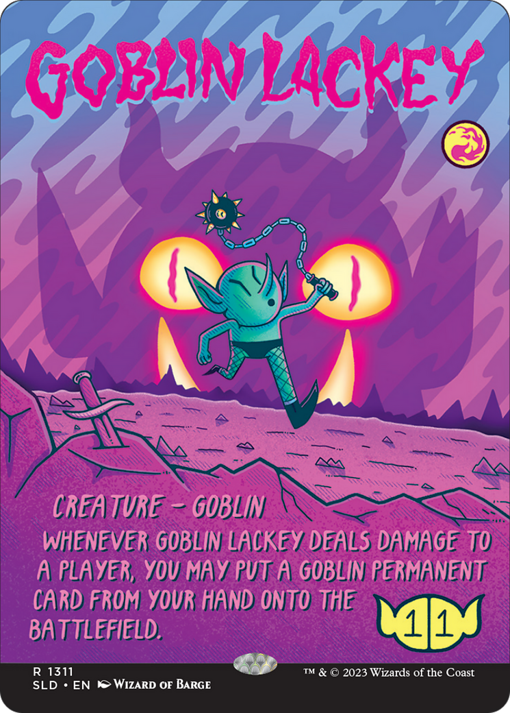 {R} Goblin Lackey (1311) [Secret Lair Drop Series][SLD 1311]