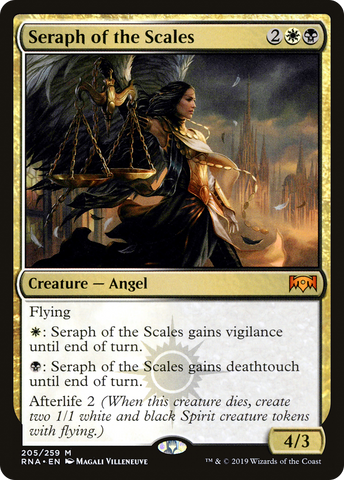 {R} Seraph of the Scales [Ravnica Allegiance][RNA 205]