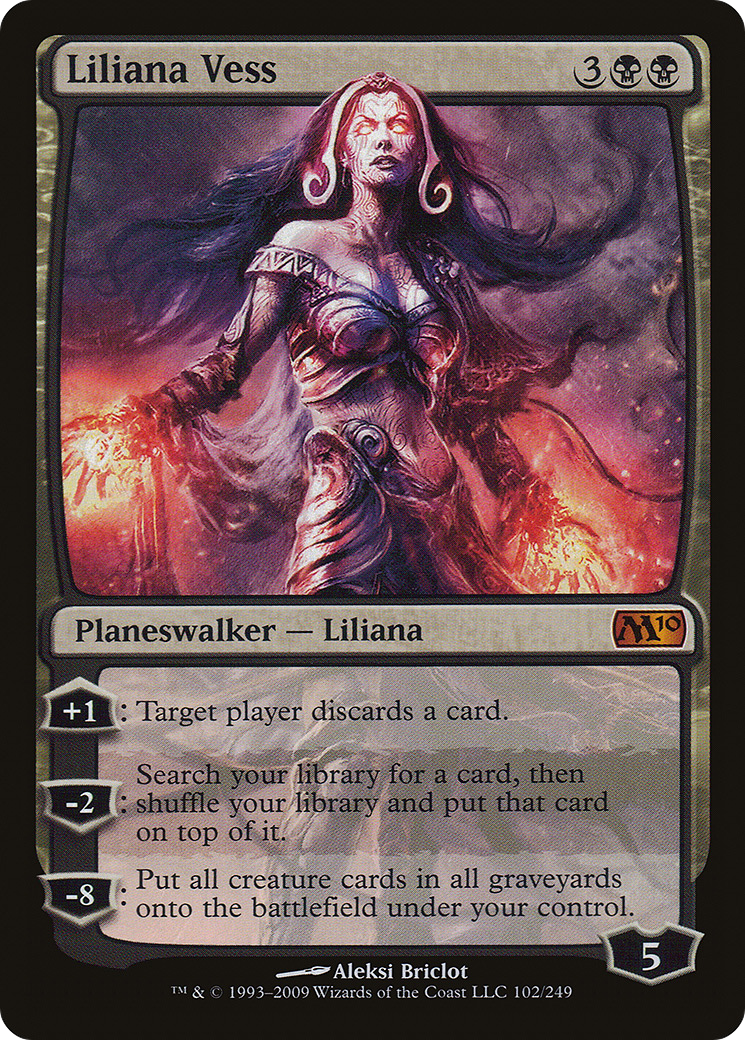 {R} Liliana Vess [Magic 2010][M10 102]