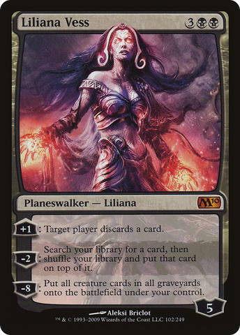 {R} Liliana Vess [Magic 2010][M10 102]