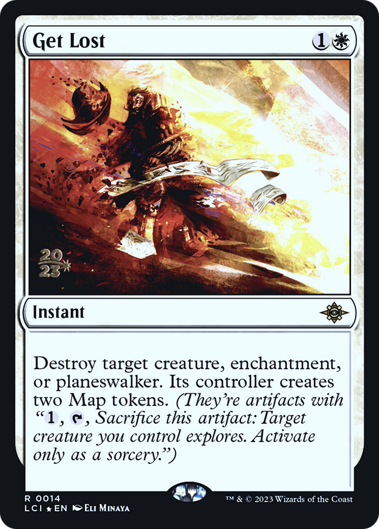 {@R} Get Lost [The Lost Caverns of Ixalan Prerelease Cards][PR LCI 014]