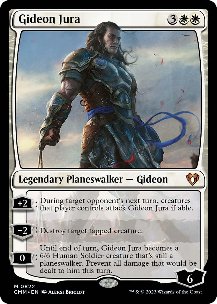 {R} Gideon Jura [Commander Masters][CMM 822]