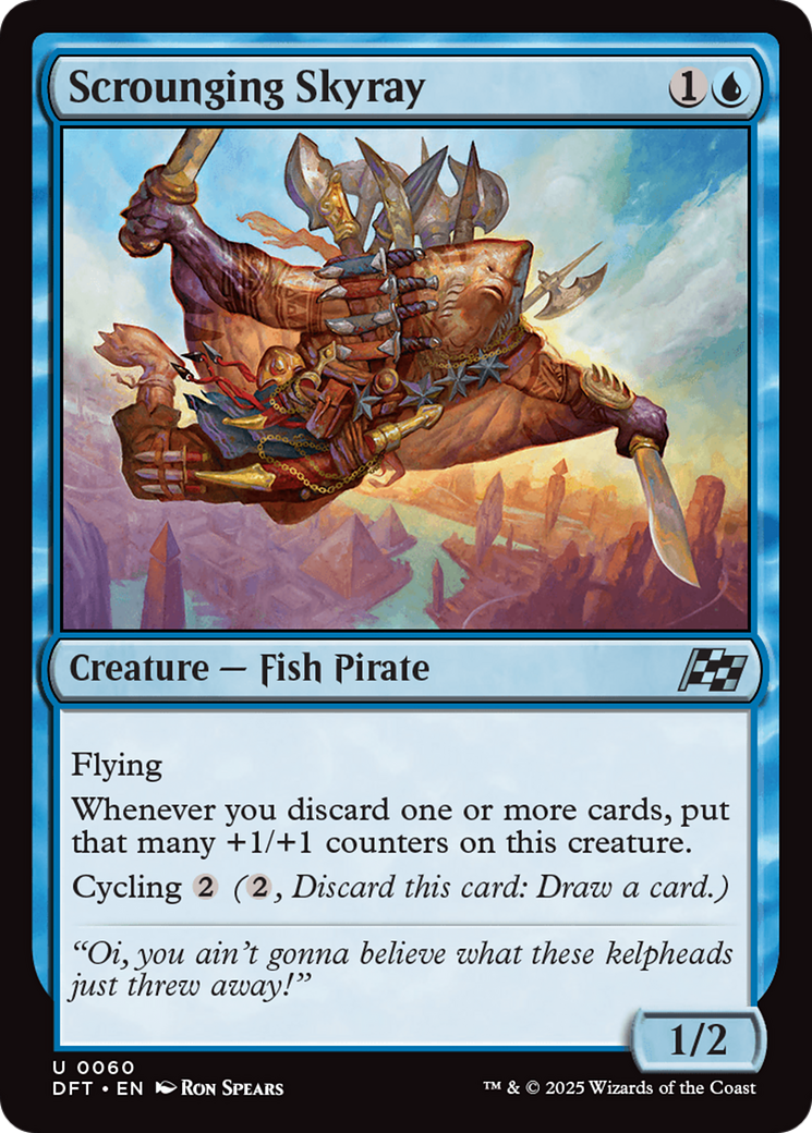 {@C} Scrounging Skyray [Aetherdrift][DFT 060]