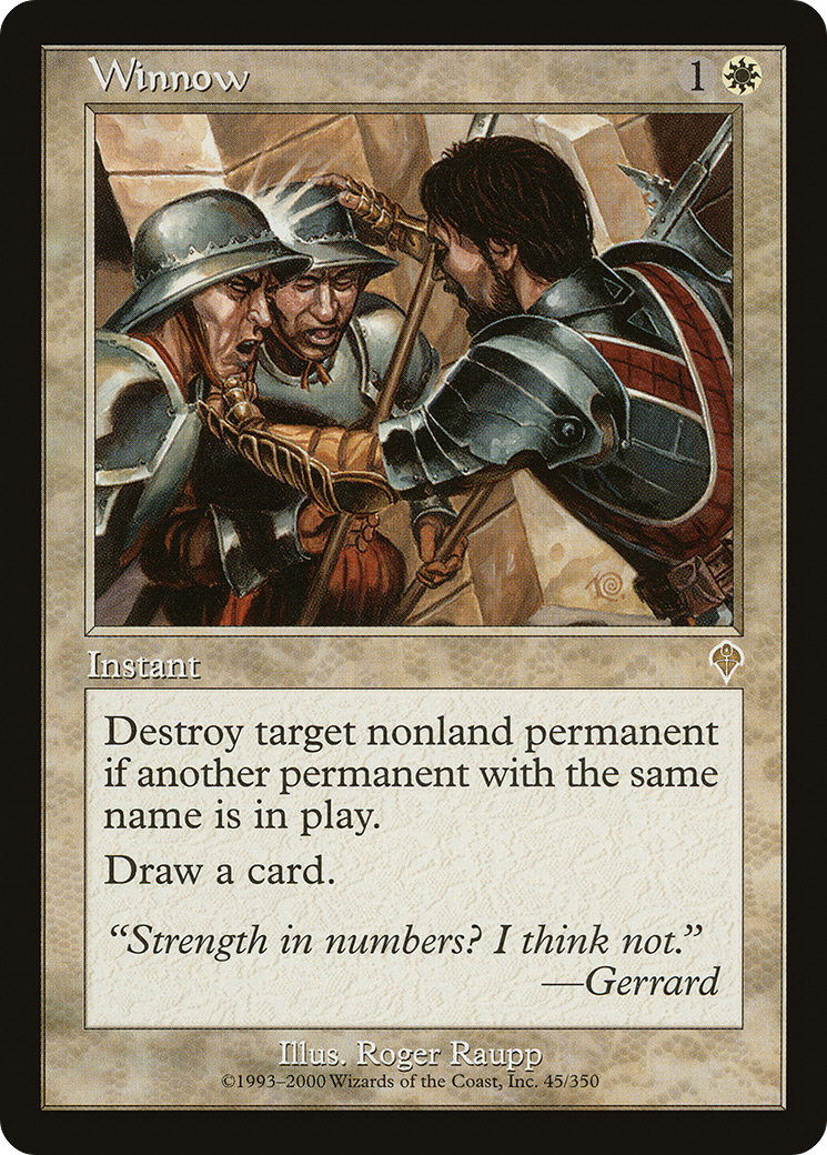 {R} Winnow [Invasion][INV 045]