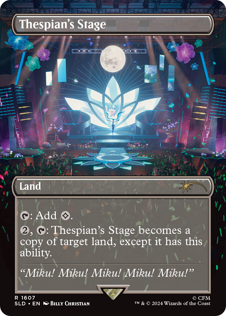 Thespian's Stage [SLD-1607]  (Borderless) Foil