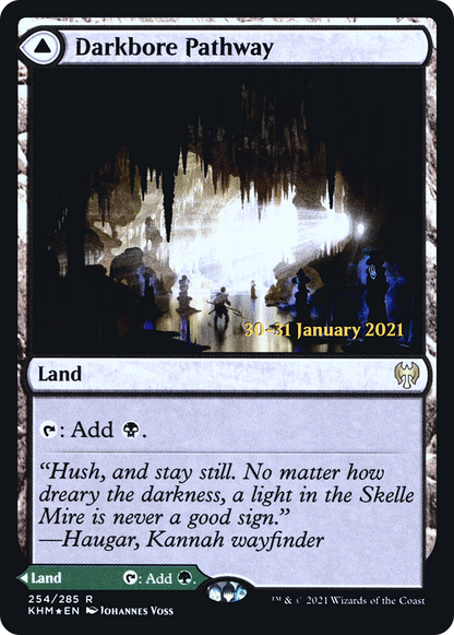 {R} Darkbore Pathway // Slitherbore Pathway [Kaldheim Prerelease Promos][PR KHM 254] - Misty Mountain Games