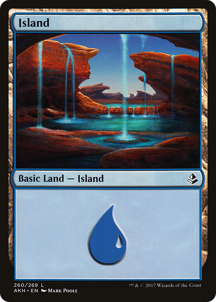 {B}[AKH 260] Island (260) [Amonkhet]
