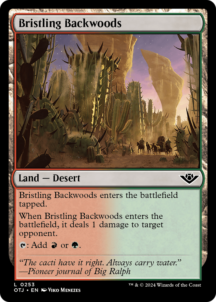 {@C} Bristling Backwoods [Outlaws of Thunder Junction][OTJ 253]