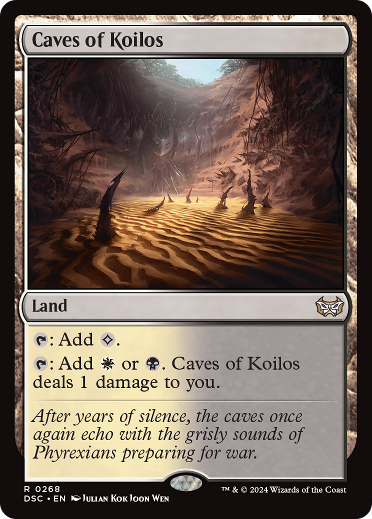 {R} Caves of Koilos [Duskmourn: House of Horror Commander][DSC 268]