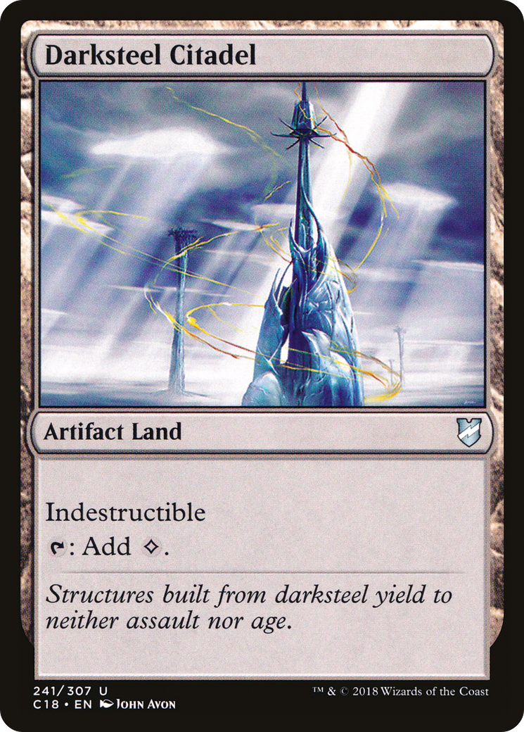 {C} Darksteel Citadel [Commander 2018][C18 241]