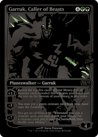 {R} Garruk, Caller of Beasts [San Diego Comic-Con 2013][PA SD13 172]
