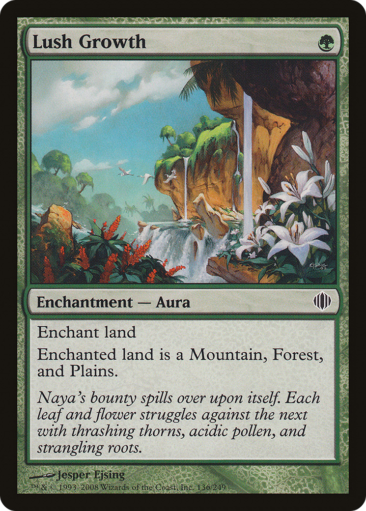 {C} Lush Growth [Shards of Alara][ALA 136]