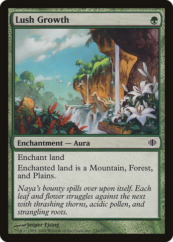 {C} Lush Growth [Shards of Alara][ALA 136]