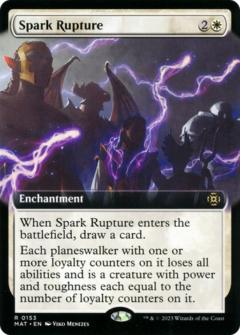 {R} Spark Rupture (Extended Art) [March of the Machine: The Aftermath][MAT 153]