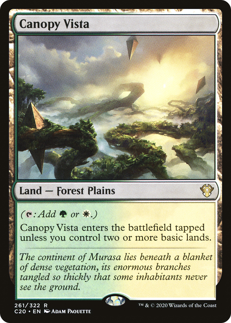 {R} Canopy Vista [Commander 2020][C20 261]