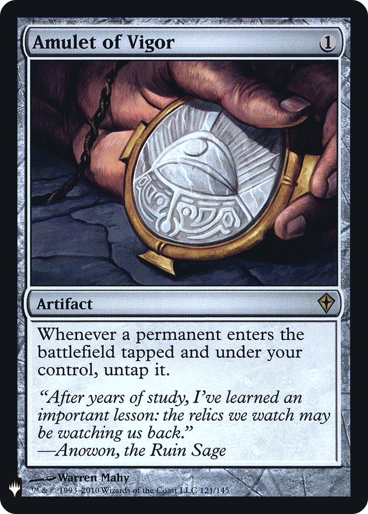 {R} Amulet of Vigor [Mystery Booster][LS WWK 121]