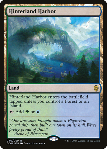 {R} Hinterland Harbor [Dominaria][DOM 240]