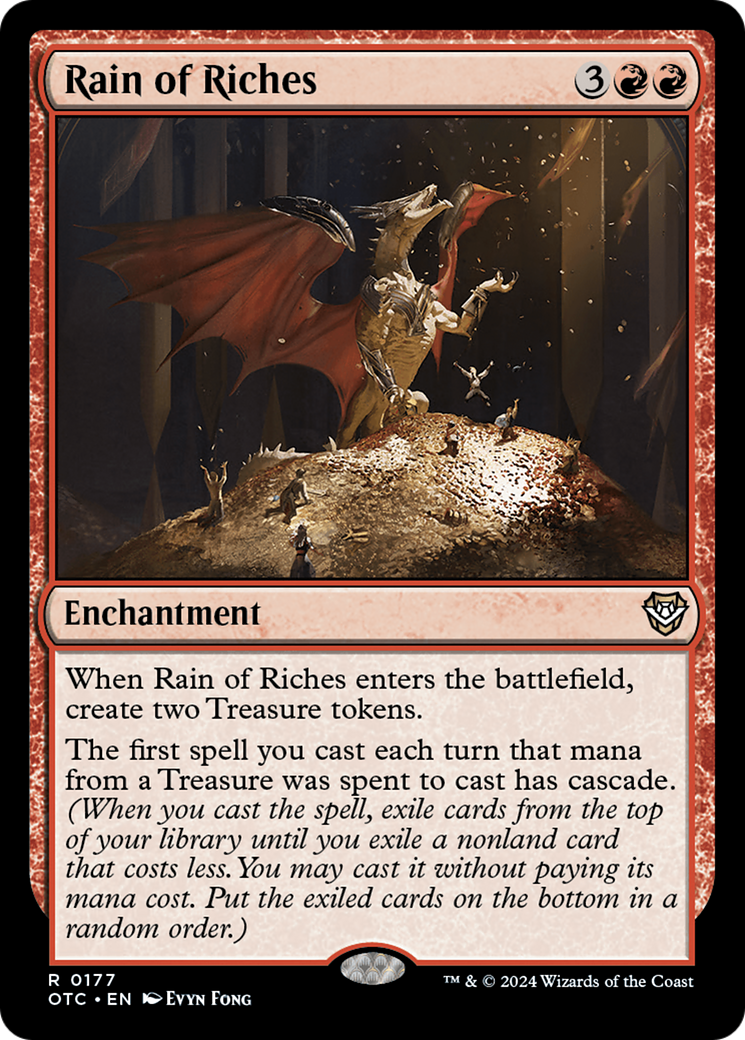 {R} Rain of Riches [Outlaws of Thunder Junction Commander][OTC 177]