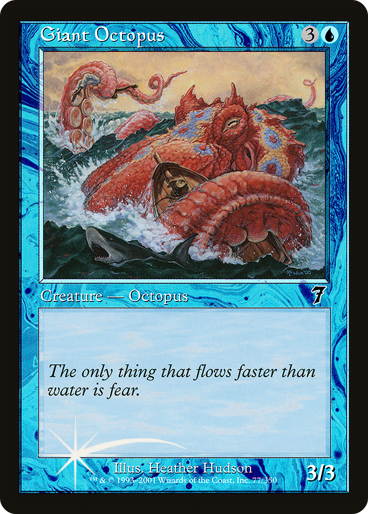 {C} Giant Octopus [Seventh Edition][7ED 077]
