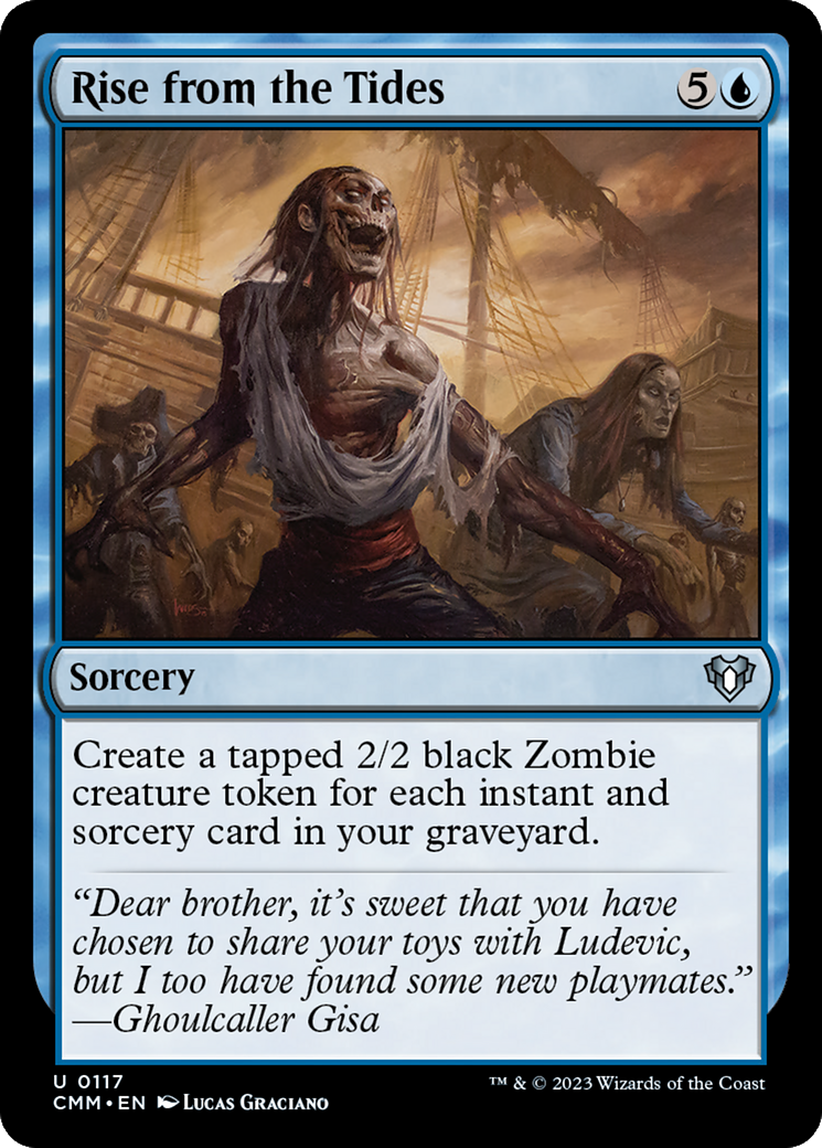 {C} Rise from the Tides [Commander Masters][CMM 117]